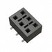 HLE-103-02-L-DV-BE-TR by Samtec Inc. - CONNECTOR RECPT 6POS 0.1 GOLD SMD