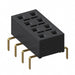 HLE-104-02-G-DV-PE by Samtec Inc. - CONNECTOR RECPT 8POS 0.1 GOLD PCB