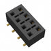 HLE-104-02-G-DV-BE-TR by Samtec Inc. - CONNECTOR RECPT 8POS 0.1 GOLD SMD