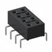 HLE-104-02-SM-DV-PE by Samtec Inc. - CONNECTOR RECPT 8POS 0.1 GOLD PCB