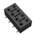 HLE-104-02-SM-DV-BE-P by Samtec Inc. - CONNECTOR RECPT 8POS 0.1 GOLD SMD