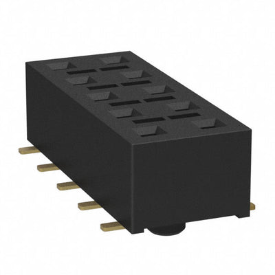 HLE-105-02-G-DV-A-K by Samtec Inc. - CONNECTOR RECPT 10POS 0.1 GOLD SMD