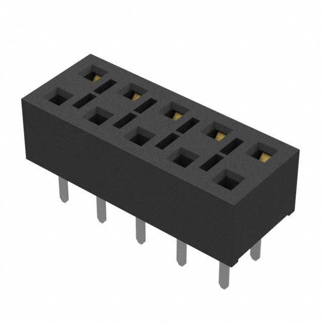 HLE-105-02-LM-DV-TE by Samtec Inc. - CONNECTOR RECPT 10POS 0.1 GOLD PCB