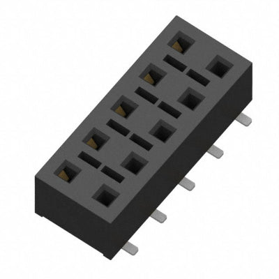 HLE-105-02-S-DV-P-TR by Samtec Inc. - CONNECTOR RECPT 10POS 0.1 GOLD SMD