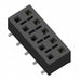 HLE-105-02-SM-DV-BE-P by Samtec Inc. - CONNECTOR RECPT 10POS 0.1 GOLD SMD