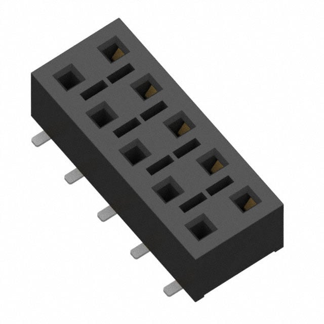 HLE-105-02-S-DV-TR by Samtec Inc. - CONNECTOR RECPT 10POS 0.1 GOLD SMD