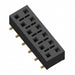 HLE-106-02-G-DV-K-TR by Samtec Inc. - CONNECTOR RECPT 12POS 0.1 GOLD SMD