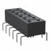 HLE-106-02-F-DV-PE-LC-TR by Samtec Inc. - CONNECTOR RECPT 12POS 0.1 GOLD PCB
