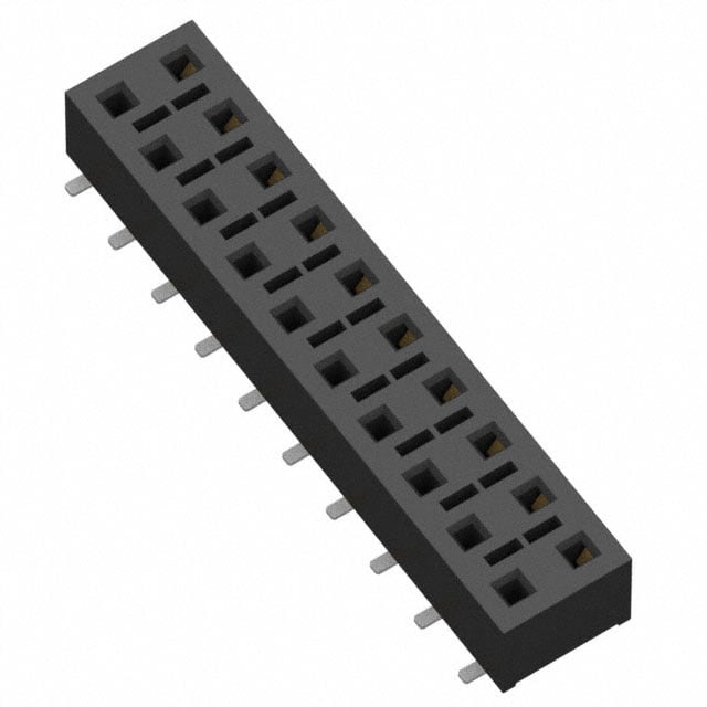 HLE-110-02-L-DV-BE-P-TR by Samtec Inc. - CONNECTOR RECPT 20POS 0.1 GOLD SMD