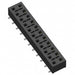 HLE-111-02-L-DV by Samtec Inc. - CONNECTOR RECPT 22POS 0.1 GOLD SMD