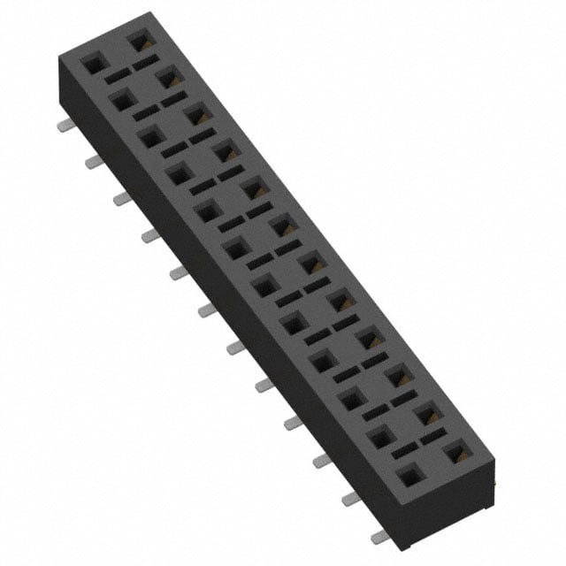 HLE-112-02-F-DV-BE-P-TR by Samtec Inc. - CONNECTOR RECPT 24POS 0.1 GOLD SMD