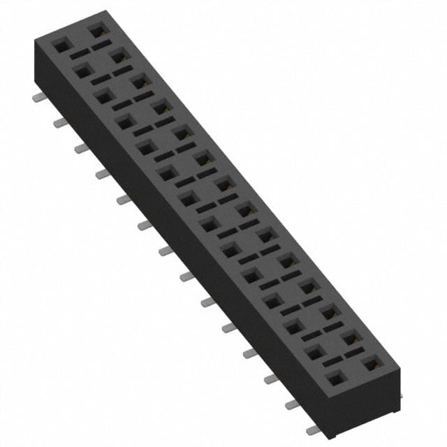 HLE-114-02-F-DV-K-TR by Samtec Inc. - CONNECTOR RECPT 28POS 0.1 GOLD SMD