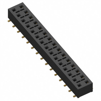 HLE-115-02-H-DV-K-TR by Samtec Inc. - CONNECTOR RECPT 30POS 0.1 GOLD SMD