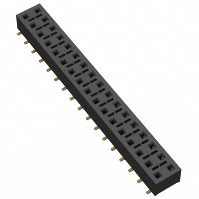 HLE-117-02-G-DV-TR by Samtec Inc. - CONNECTOR RECPT 34POS 0.1 GOLD SMD