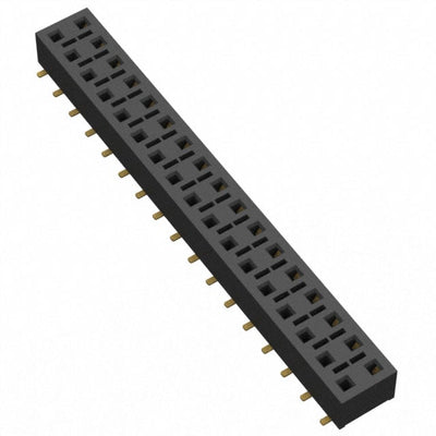 HLE-117-02-G-DV-BE-P-TR by Samtec Inc. - CONNECTOR RECPT 34POS 0.1 GOLD SMD