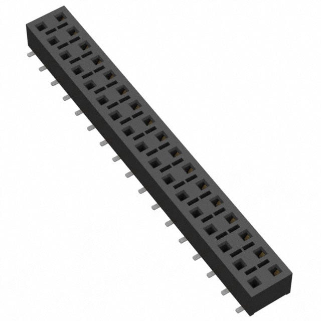 HLE-117-02-SM-DV-K-TR by Samtec Inc. - CONNECTOR RECPT 34POS 0.1 GOLD SMD