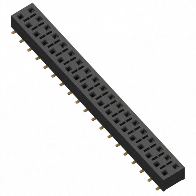 HLE-119-02-G-DV-K-TR by Samtec Inc. - CONNECTOR RECPT 38POS 0.1 GOLD SMD