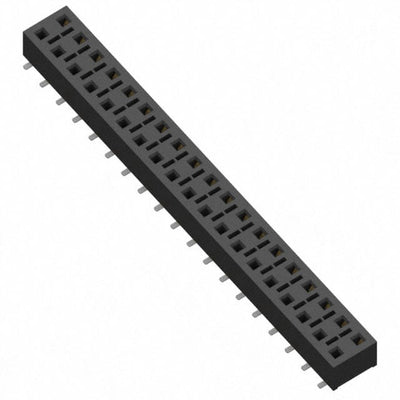HLE-119-02-L-DV-K-TR by Samtec Inc. - CONNECTOR RECPT 38POS 0.1 GOLD SMD