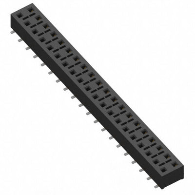 HLE-120-02-SM-DV-K-TR by Samtec Inc. - CONNECTOR RECPT 40POS 0.1 GOLD SMD
