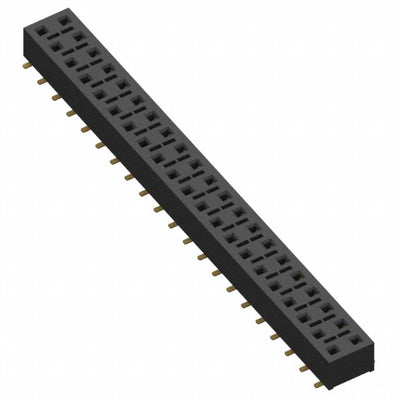 HLE-121-02-G-DV-BE-P by Samtec Inc. - CONNECTOR RECPT 42POS 0.1 GOLD SMD
