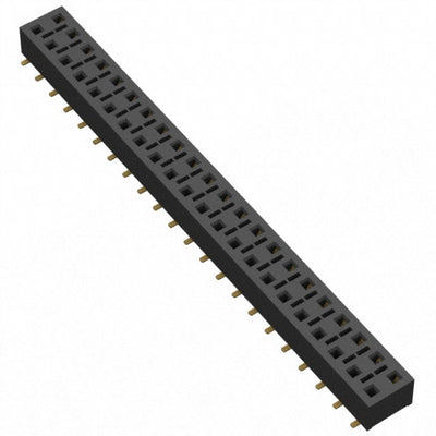 HLE-122-02-G-DV-TR by Samtec Inc. - CONNECTOR RECPT 44POS 0.1 GOLD SMD