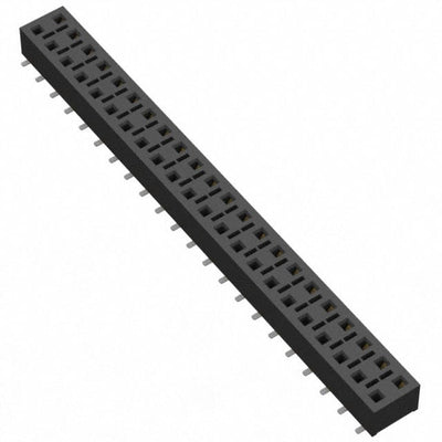 HLE-122-02-F-DV by Samtec Inc. - CONNECTOR RECPT 44POS 0.1 GOLD SMD