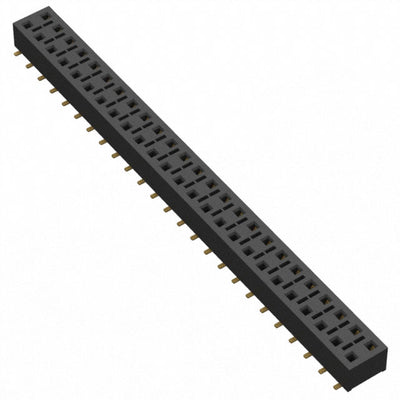 HLE-125-02-G-DV-P by Samtec Inc. - CONNECTOR RECPT 50POS 0.1 GOLD SMD