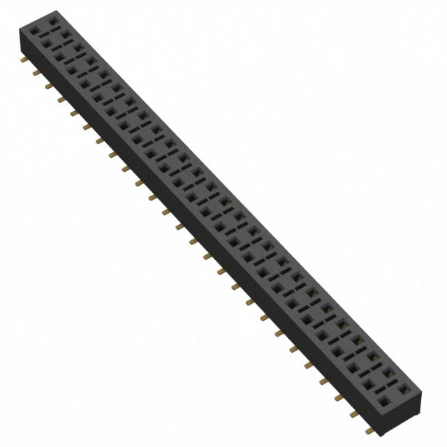 HLE-126-02-H-DV by Samtec Inc. - CONNECTOR RECPT 52POS 0.1 GOLD SMD