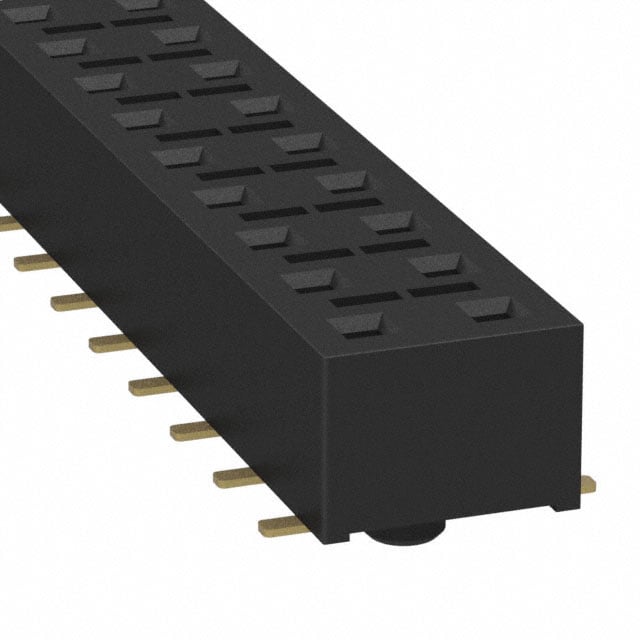 HLE-113-02-G-DV-A-K by Samtec Inc. - CONNECTOR RECPT 26POS 0.1 GOLD SMD