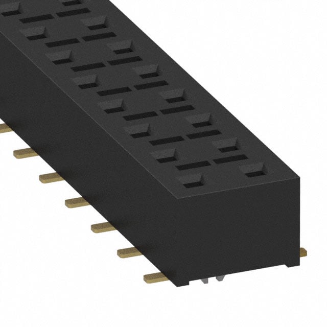 HLE-112-02-G-DV-LC-TR by Samtec Inc. - CONNECTOR RECPT 24POS 0.1 GOLD SMD