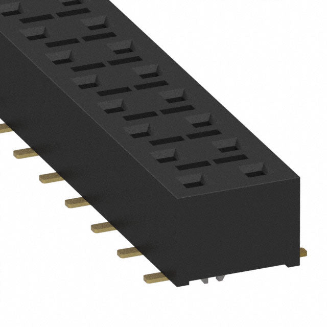 HLE-125-02-G-DV-BE-LC by Samtec Inc. - CONNECTOR RECPT 50POS 0.1 GOLD SMD