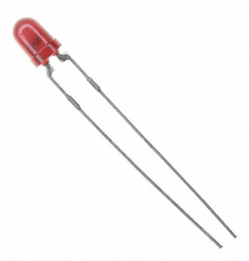 HLMP-1301-E0002 by Broadcom Limited - LED RED DIFFUSED T-1 T/H