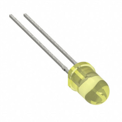 HLMP-1401-E0000 by Broadcom Limited - LED YELLOW DIFFUSED T-1 T/H