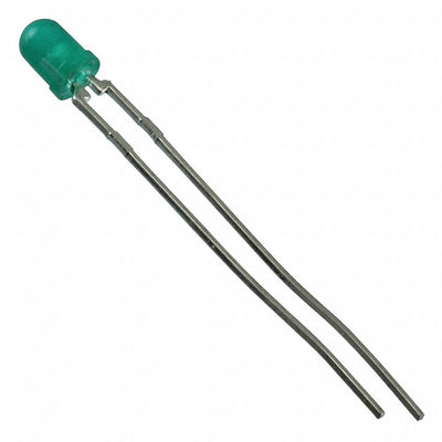 HLMP-1503-C0002 by Broadcom Limited - LED GREEN DIFFUSED T-1 T/H