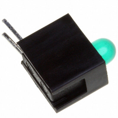 HLMP-1503-C00A2 by Broadcom Limited - LED 3MM GAP DIFF GRN RA HOUSING