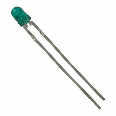 HLMP-1503-D0002 by Broadcom Limited - LED GREEN DIFFUSED T-1 T/H