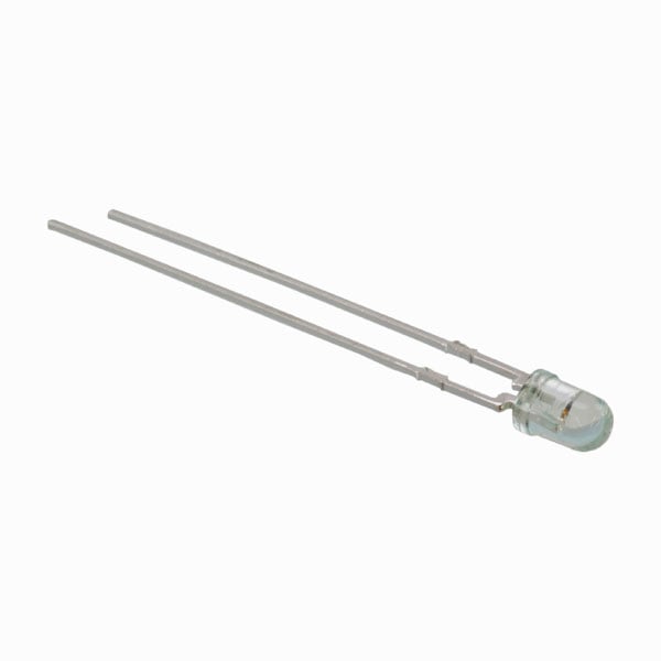 HLMP-1540-IJ000 by Broadcom Limited - LED GREEN CLEAR T-1 T/H