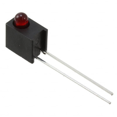 HLMP-1700-B00A1 by Broadcom Limited - LED 3MM GAP DIFF RED RA HOUSING