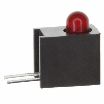 HLMP-1700-B00A2 by Broadcom Limited - LED 3MM GAP DIFF RED RA HOUSING