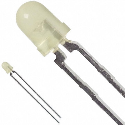 HLMP-1719-A0002 by Broadcom Limited - LED YELLOW DIFFUSED T-1 T/H