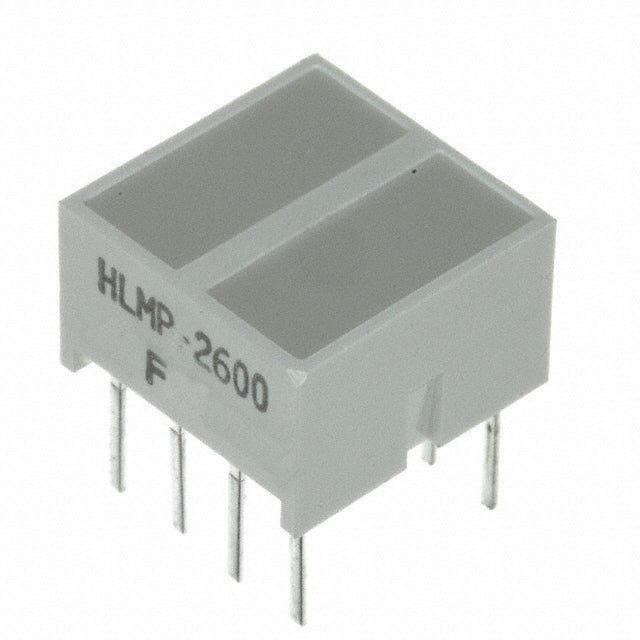HLMP-2600 by Broadcom Limited - LED LT BAR 8.89X3.81MM DUAL HER