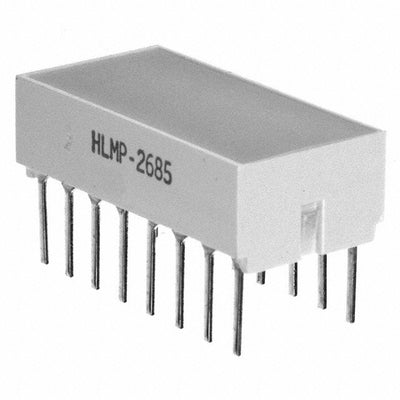 HLMP-2685-EF000 by Broadcom Limited - LED LT BAR 8.89X19.05MM SGL HER