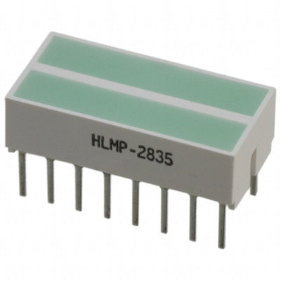 HLMP-2835 by Broadcom Limited - LIGHT BAR 0.8X0.4"" GRN DUAL
