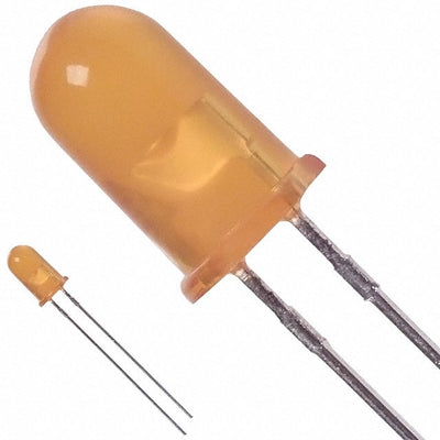 HLMP-3862 by Broadcom Limited - LED YELLOW DIFFUSED T-1 3/4 T/H