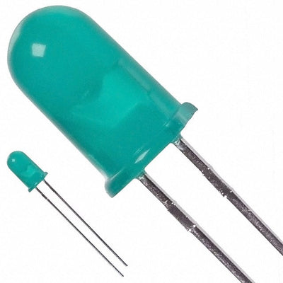 HLMP-3962 by Broadcom Limited - LED GREEN DIFFUSED T-1 3/4 T/H
