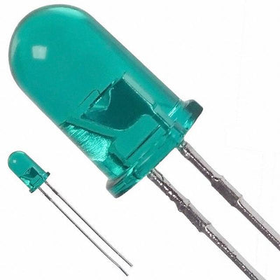 HLMP-3519 by Broadcom Limited - LED GREEN CLEAR T-1 3/4 T/H