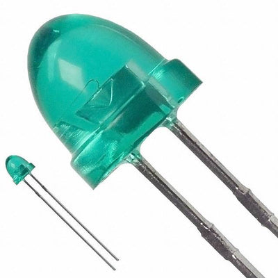 HLMP-3568 by Broadcom Limited - LED GREEN CLEAR T-1 3/4 T/H