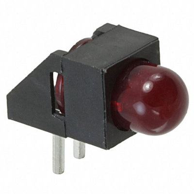 HLMP-3600-D00B2 by Broadcom Limited - LED 5MM 5V GAP RED RA HOUSING