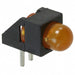 HLMP-3650-C00B2 by Broadcom Limited - LED 5MM 5V GAP YLW RA HOUSING
