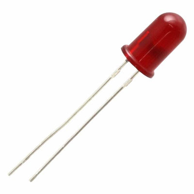 HLMP-4700-C0002 by Broadcom Limited - LED RED DIFFUSED T-1 3/4 T/H